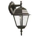 100W 1-Light 14-1/4 in. Bronze Outdoor Wall Sconce