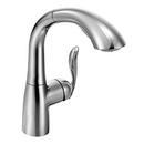 Single Handle Pull Out Kitchen Faucet in Polished Chrome