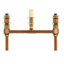 1/2 in. Sweat Deck Mount Roman Tub Faucet Valve with 10 Inch Centers from the M-PACT Collection