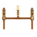 1/2 in. Sweat Deck Mount Roman Tub Faucet Valve with 10 Inch Centers from the M-PACT Collection