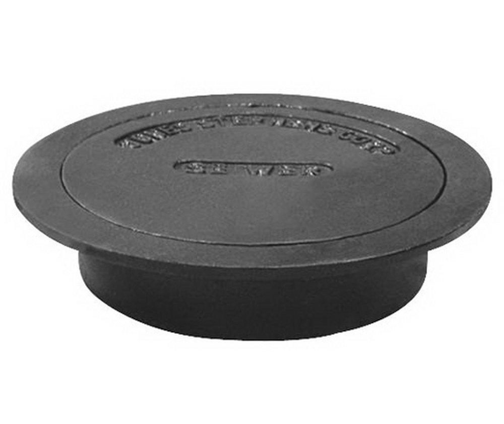 SIGMA 11-1/2 in. Cast Iron Solid Lid with Touch Read Hole 