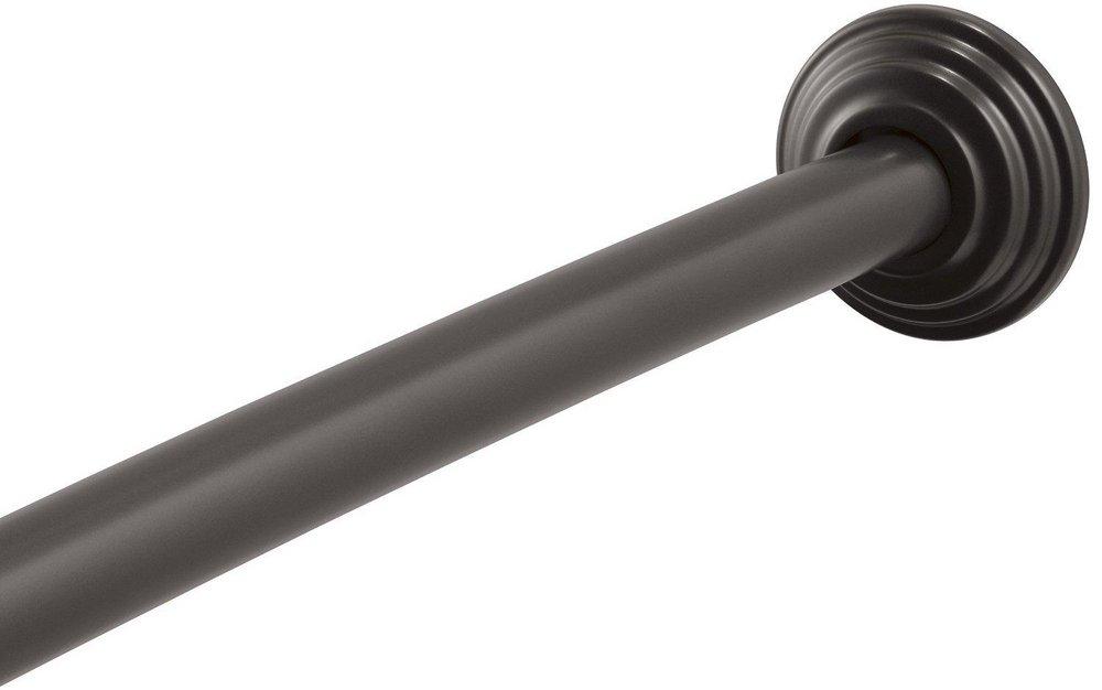 KOHLER Oil Rubbed Bronze Curved Shower Rod- Traditional Design 