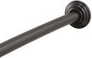 Curved Shower Rod- Traditional Design Oil Rubbed Bronze