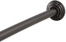 KOHLER Oil Rubbed Bronze Curved Shower Rod- Traditional Design 