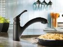 Moen Matte Black Single Handle Pull Out Kitchen Faucet 