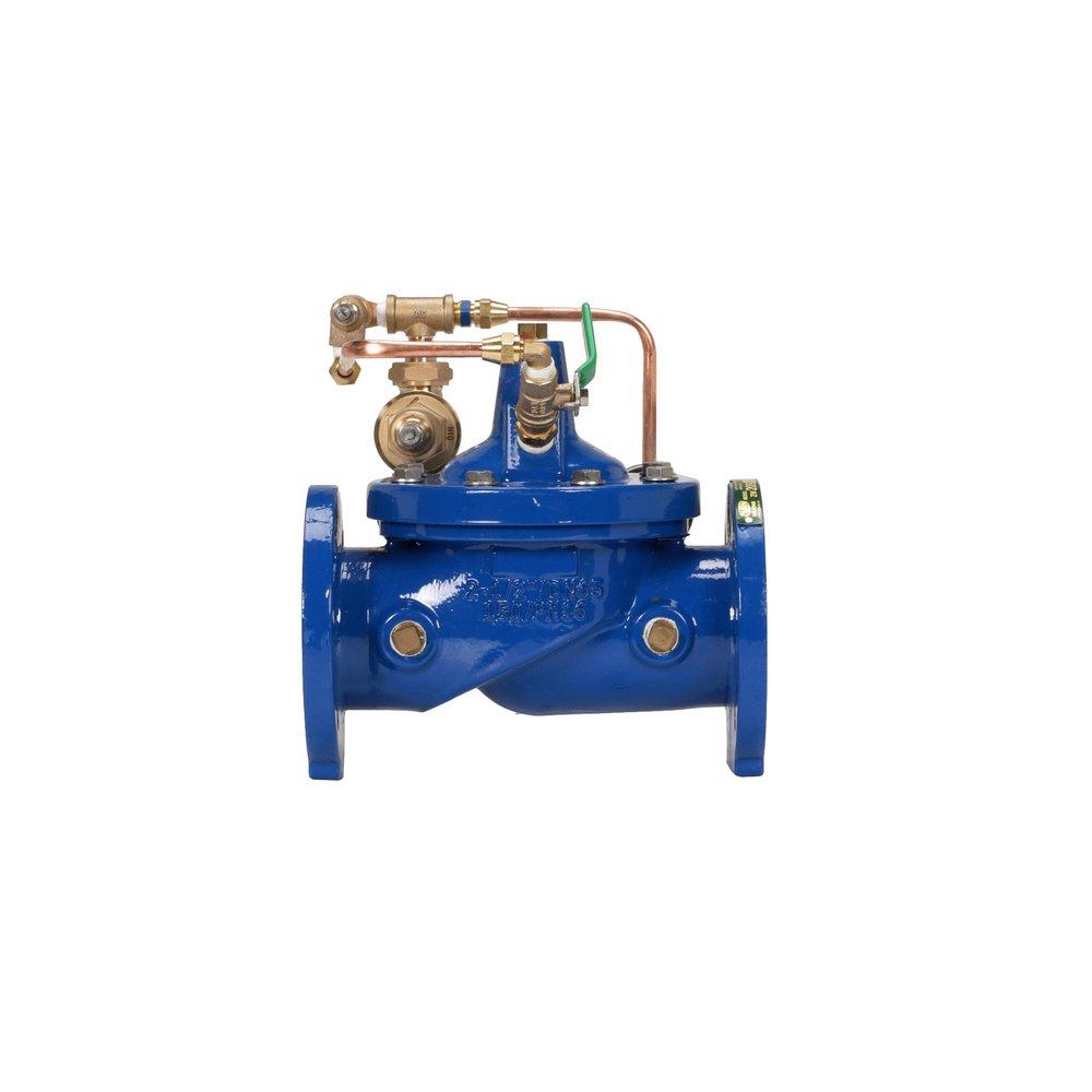Zurn Wilkins Blue Flanged Ductile Iron Automatic Control Valve 