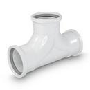 TRENCH TOUGH PLUS Gasket Heavy Wall Sewer Straight SDR 26 PVC 2-Way Clean-Out 