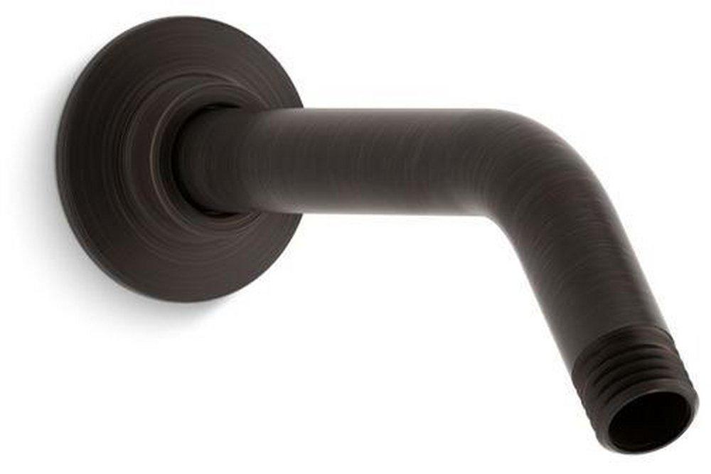KOHLER Oil Rubbed Bronze 7-1/2 in. Wall Mount Shower Arm and Flange 