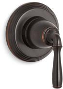 KOHLER Oil Rubbed Bronze Single Handle Lever Brass Transfer Valve Trim 