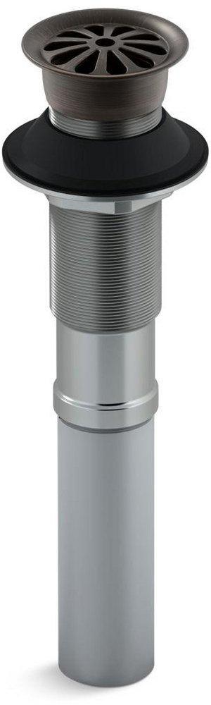 KOHLER Oil Rubbed Bronze Grid Drain (Less Overflow) 
