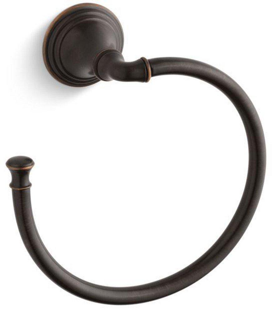 KOHLER Oil Rubbed Bronze Round Open Towel Ring 