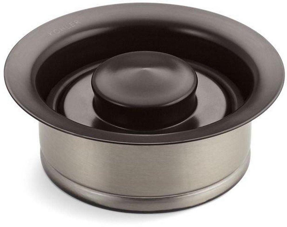 KOHLER Oil Rubbed Bronze Metal Disposer Flange & Stopper 