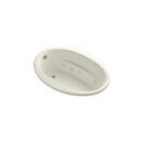 60 x 42 in. Thermal Air Drop-In Bathtub with End Drain in Biscuit