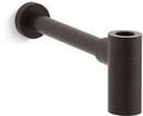 KOHLER Oil Rubbed Bronze 1-1/4 in. Brass Sink Trap 