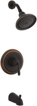 Pressure Balancing Bath and Shower Faucet Trim in Oil Rubbed Bronze