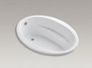 KOHLER White 60 x 42 in. Drop-In Bathtub with Center Drain 