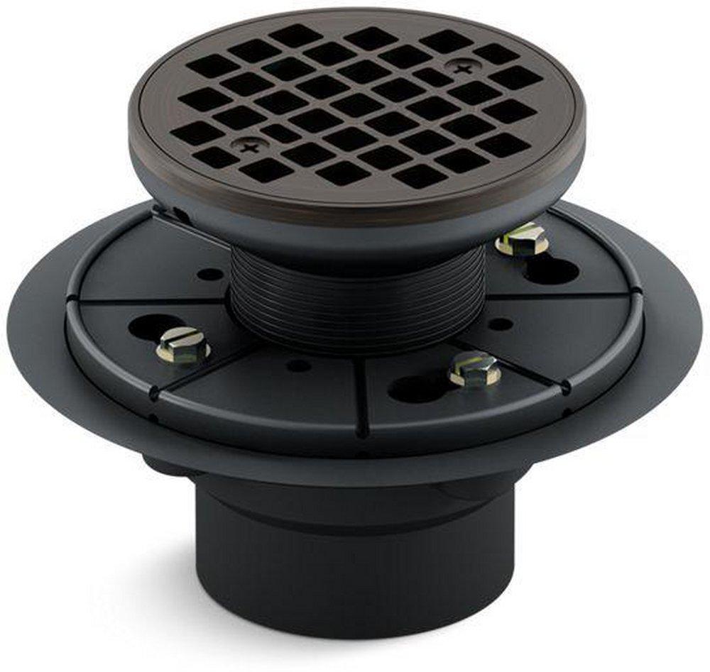 KOHLER 3 in. Threaded Plastic Shower Drain 