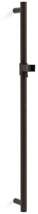 KOHLER Oil Rubbed Bronze 30 in. Shower Slide Bar 