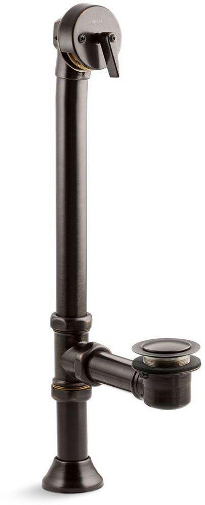 KOHLER Oil Rubbed Bronze Brass Trip Lever Drain 