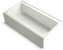 KOHLER Dune 60 x 30-1/4 in. Soaker Alcove Bathtub Right Drain 