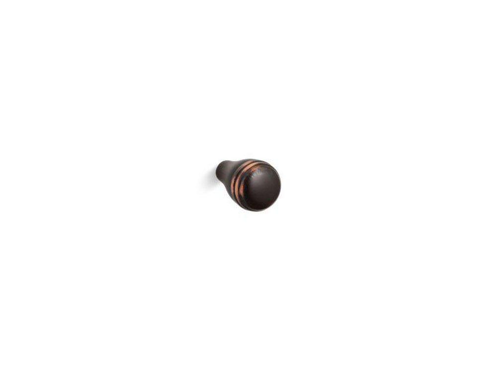 KOHLER Oil Rubbed Bronze 1-5/16 in. Cabinet Knob 