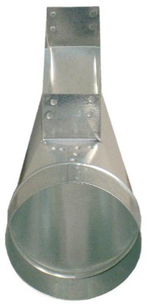 Snappy ADP 5 in. Center Galvanized Steel End Boot 