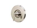 Single Handle Pressure Balancing Valve Trim in Brushed Nickel