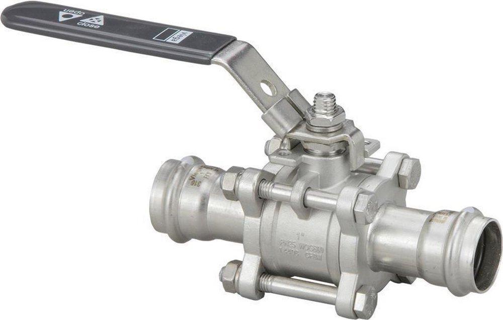 Viega 316 Stainless Steel Full Port Press Ball Valve 