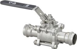 2 in. 316 Stainless Steel Full Port Press Ball Valve