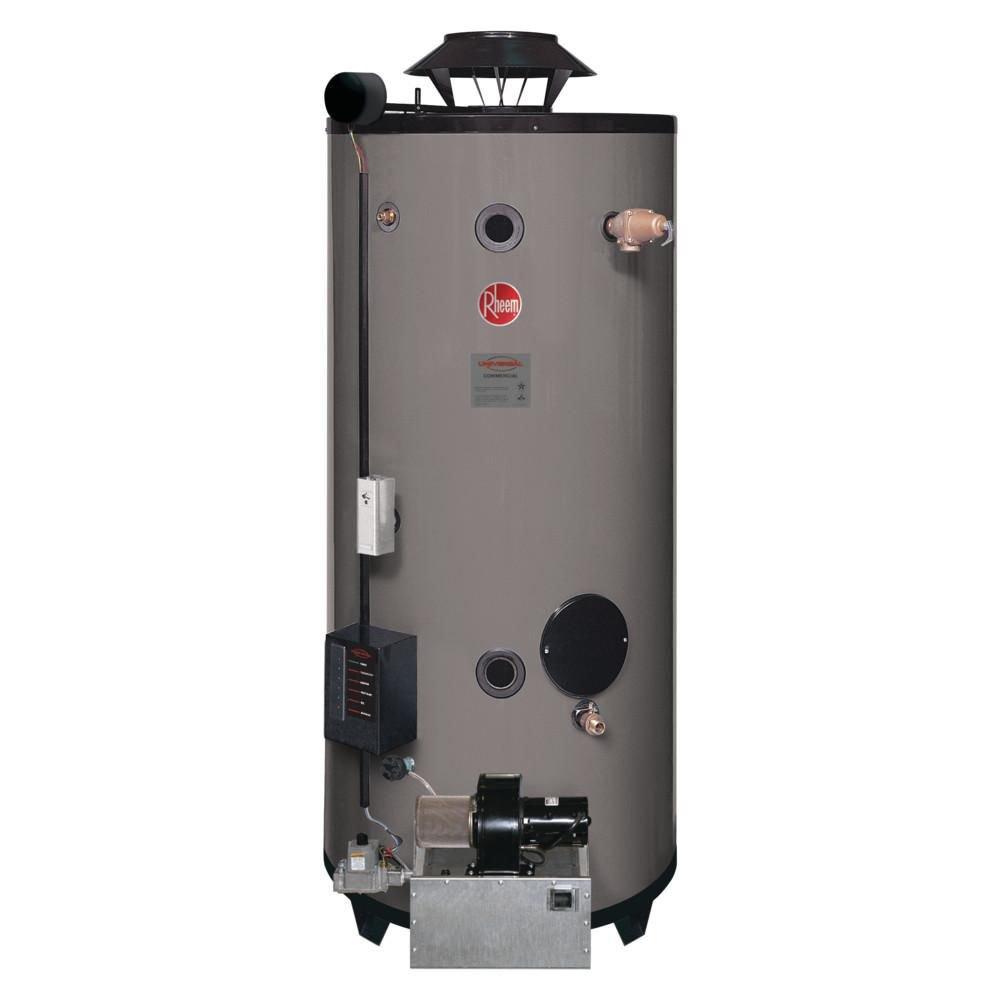 Rheem 100 gal. Tall 250 MBH Commercial Natural Gas Water Heater 