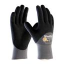 MaxiFlex® Ultimate™ Grey Plastic and Rubber Automotive and Painting Gloves in Black and Grey 