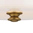 Minka Lavery Liberty Gold 10-3/4 in. 2-Light Semi-Flushmount Ceiling Fixture 