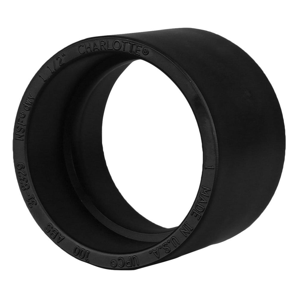 Black ABS DWV Coupling 