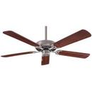 Minka Aire Brushed Stainless Steel 52 x 11-3/8 in. 5-Blade Ceiling Fan in Brushed Stainless Steel with Blades 