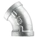 1 in. 3000# HDG A105 Threaded 45 Elbow Forged Steel Hot Dip Galvanized