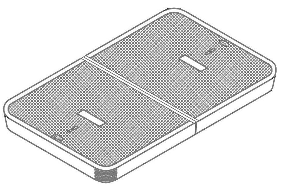 Christy Concrete Products 30 in. Concrete Fire Lid 