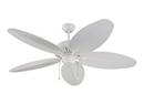 67.8W 5-Blade Ceiling Fan with 52 in. Blade Span in White