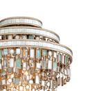 Corbett Lighting Silver 60W 3-Light Ceiling Fixture 