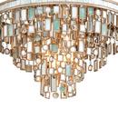 Corbett Lighting Silver 60W 3-Light Ceiling Fixture 