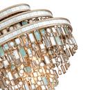 Corbett Lighting Silver 60W 3-Light Ceiling Fixture 