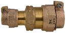 3/4 in. Pack Joint x CTS Pack Joint Brass Straight Coupling