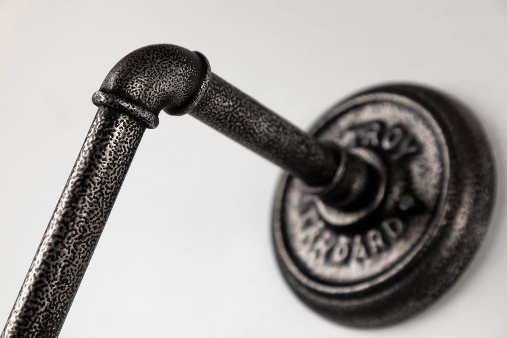 Troy-CSL Lighting Old Silver 100 W 16-3/4 in. 1-Light Medium Wall Sconce 