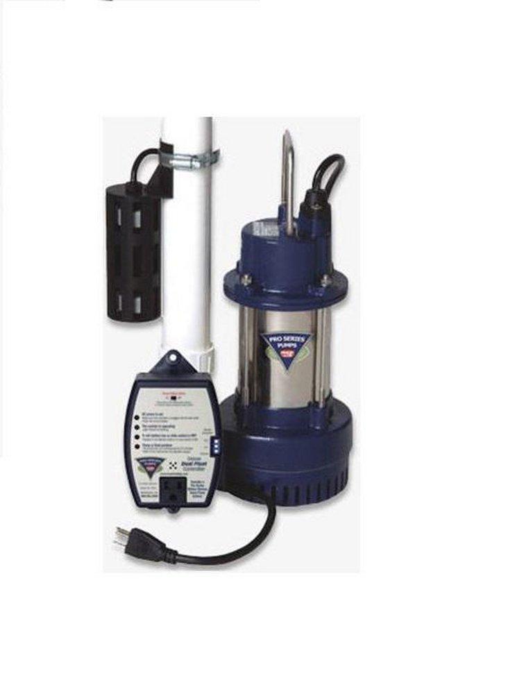 Glentronics 1-1/2 in. 115V 10 ft. Cast Iron Sump Pump 