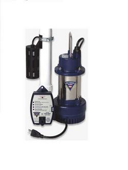 1/3 HP 115V Cast Iron Stainless Steel Submersible Sump Pump