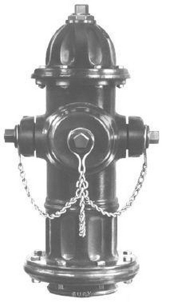 Mueller Company White White Mechanical Joint Assembled Fire Hydrant 