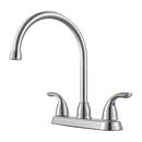 Pfister Stainless Steel Two Handle Kitchen Faucet 