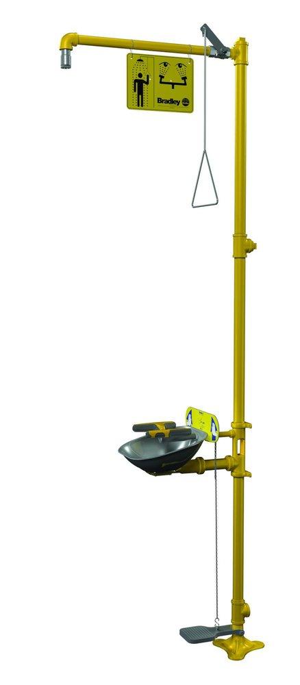 Bradley Corporation Stainless Steel 18-1/2 in. Stainless Steel Eye and Face Wash Bowl 