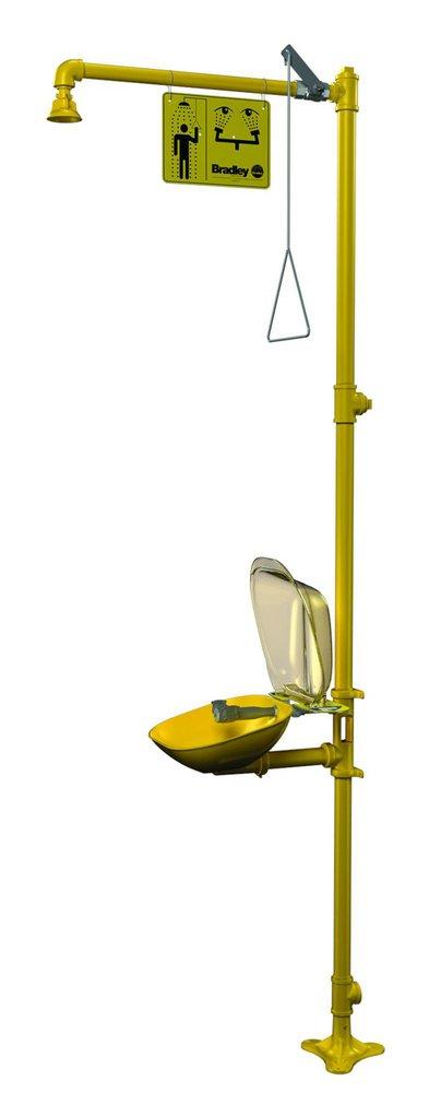 Bradley Corporation 1-1/4 in. NPT 20 gpm Single Handle Safety Shower 