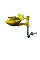 Bradley Corporation Yellow Bowl, Eyewash and P-Trap 