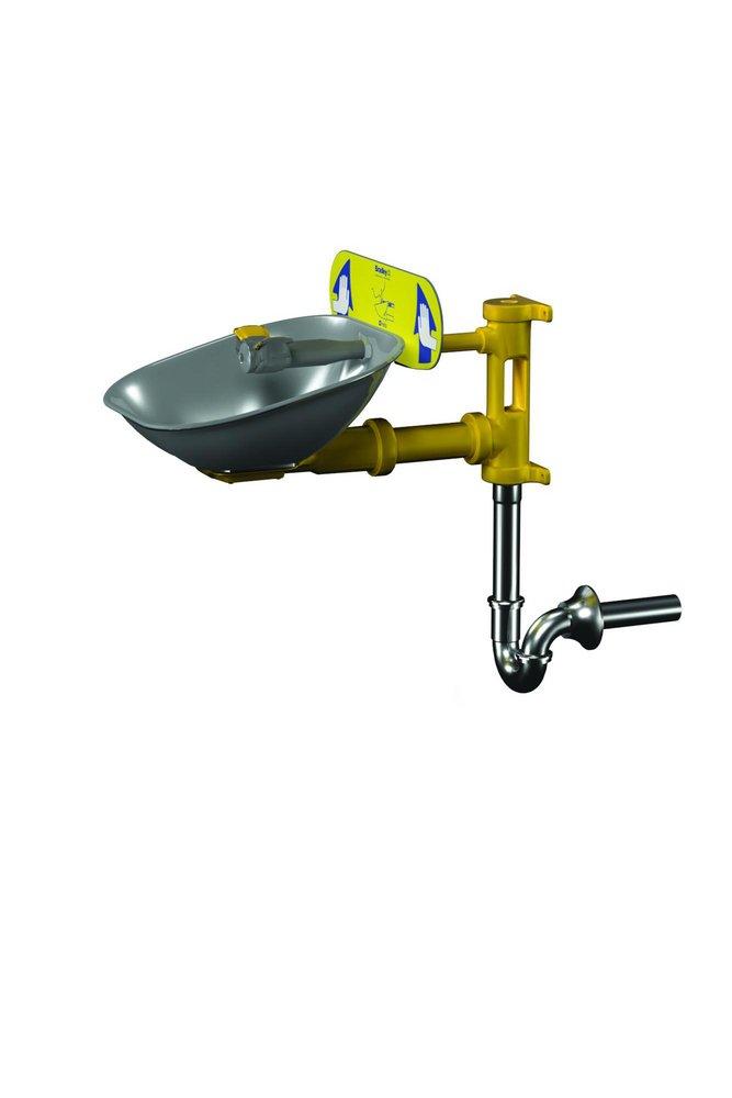 Bradley Corporation Yellow 19-11/16 in. Stainless Steel Eyewash Bowl 